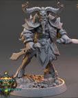 Krythar Maelkor - Goreborn of Carcass Hollow - 3d Printed Miniature sculpted by Daybreak Miniatures