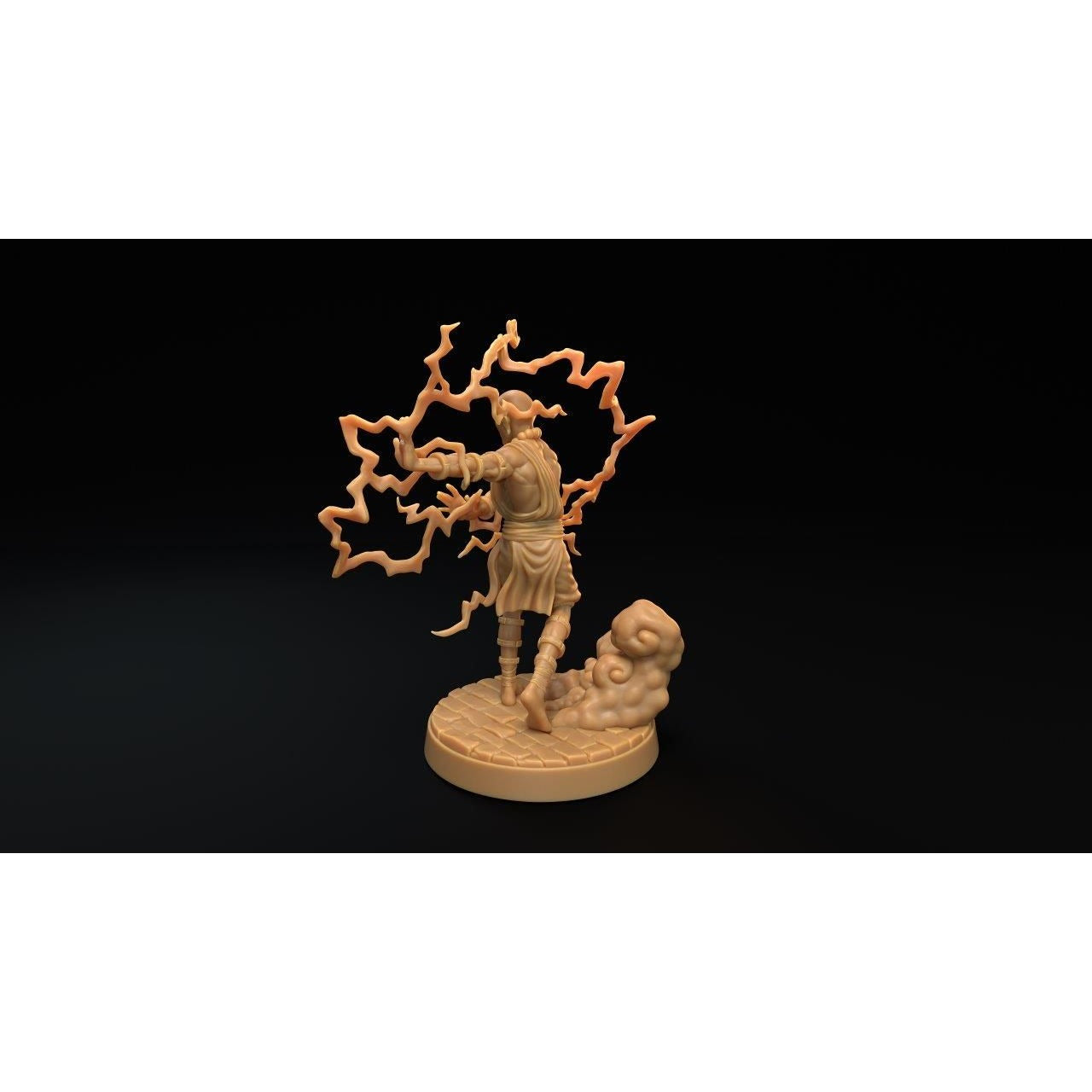 Jetsun, the Cleanser - 3d Printed Miniature by Dragon Trappers Lodge