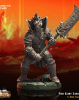 Fire Giant Guardians - 3d Printed Miniature Sculpted by Crippled God Foundry