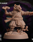 Cappy (Capybara Folk) Ranger - 3d Printed Miniature by Arcane Minis