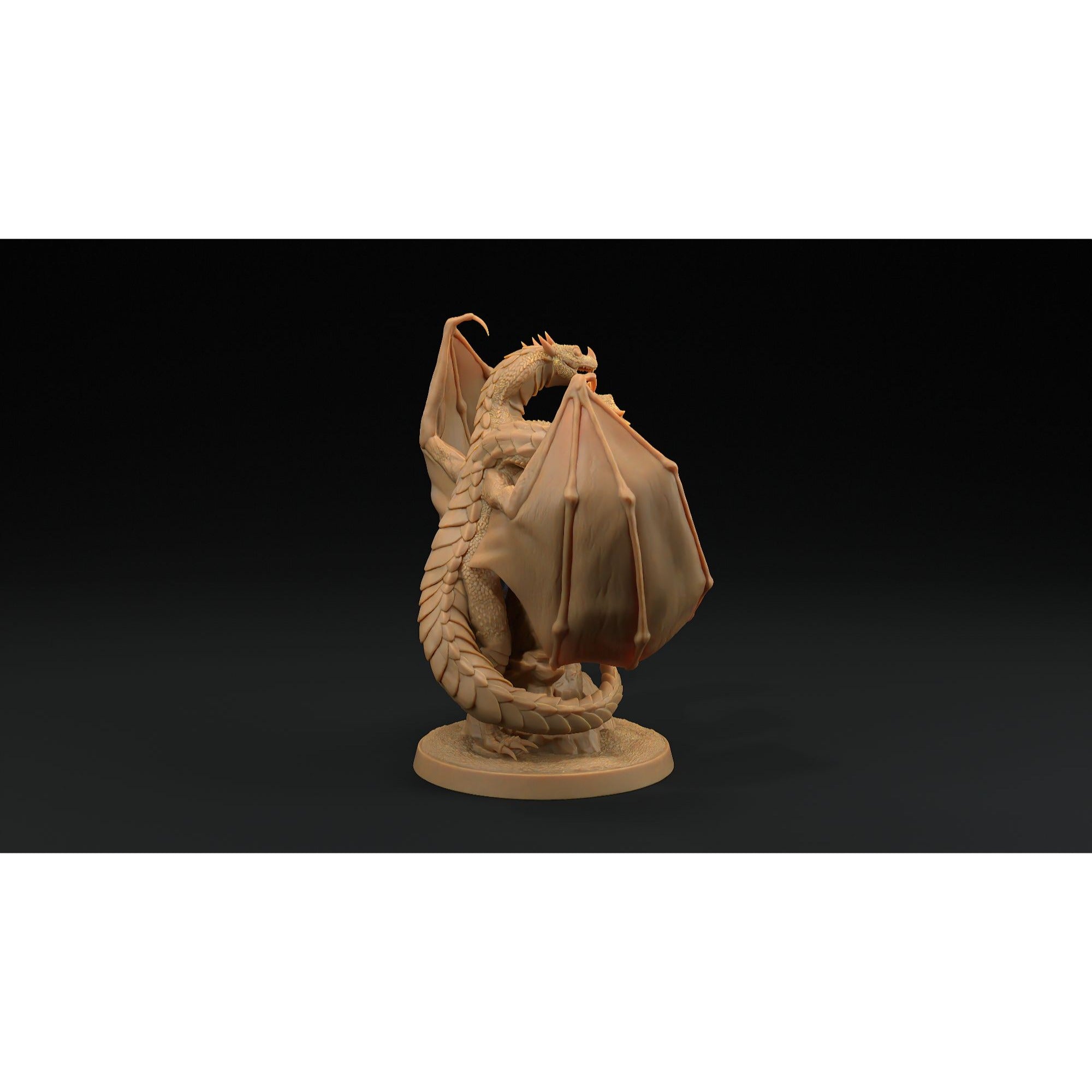 Viperwing Dragon Young / Juvenile - 3d Printed Miniature by Dragon Trappers Lodge