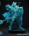 Arisen Ancestor - Frostwilds Pt 2 - 3d Printed Miniature by Mammoth Factory