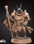 Harengon Cleric - 3d Printed Miniature by Bite the Bullet