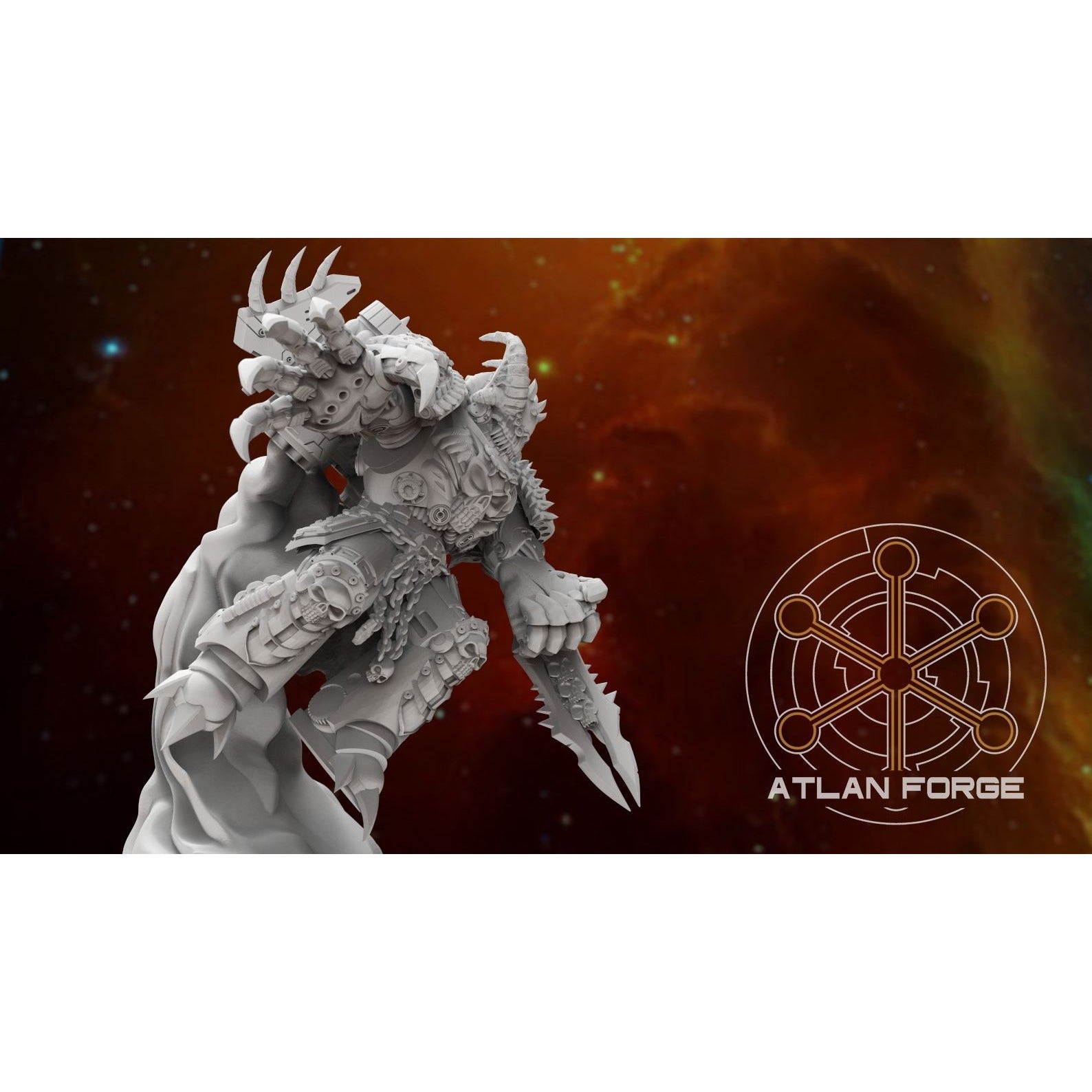 Hades Black Vultures - 5 Model Modular Unit 3d Printed Miniature