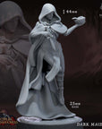 Dark Maiden - 3d Printed Miniature by Mammoth Factory