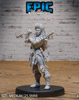 Orc Lady Adventurer - 3d Printed Miniature Sculpted by Epic Miniatures