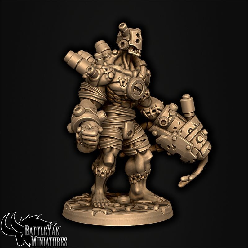 Wargast Bile-Spewer - Blightergast Reanimators - 3d Printed Miniature by Battle Yak Miniatures