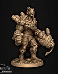 Wargast Bile-Spewer - Blightergast Reanimators - 3d Printed Miniature by Battle Yak Miniatures