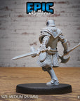 Knight Sir Rollant - 3d Printed by Epic Miniatures