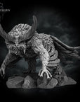 Titancrest Owlbear - 3d Printed Miniature by Stormborn Collectibles