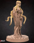 Gabriela, Lady of Light - Bullet Rings - 3d Printed Miniature by Bite the Bullet