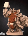 Dwarf High Lord - 3d Printed Miniature by Bite the Bullet