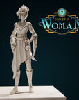 Genasi Sorcerer – Jifwiaa - 3d Printed Miniature by DND Is A Woman