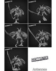 Beetle Spear Warriors - 3d Printed Miniature by Goon Master Games