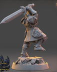 Ghislaine du Faucon Noir - Renegades of the Iron Phoenix - 3d Printed Miniature sculpted by Daybreak Miniatures