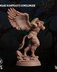 Avensarii Ramphasti Gunslinger - Tomb of Extinction - 3d Printed Miniature by Arcane Minis