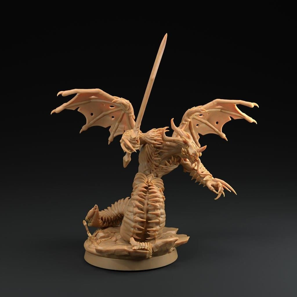 Abyssal Fiendbloods - Fiends of Incandriox - 3d Printed Miniature by Dragon Trappers Lodge