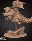 Chonky Dragon - 3d Printed Miniature sculpted by Bite the Bullet