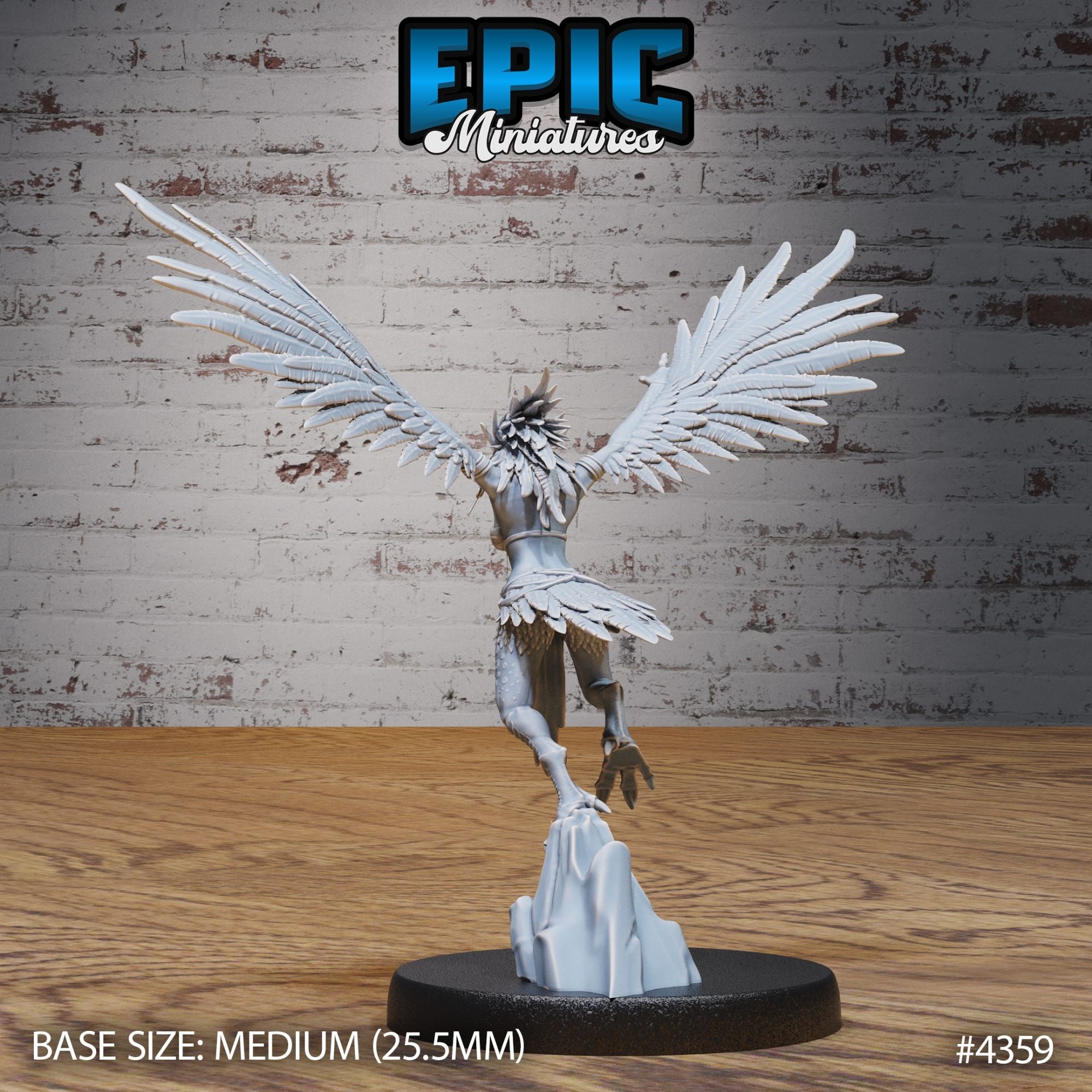 Harpy - 3d Printed by Epic Miniatures