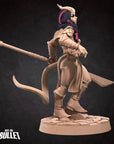 Tiefling Fighter - 3d Printed Miniature by Bite the Bullet