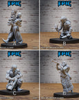 Elven Villagers - 3d Printed by Epic Miniatures