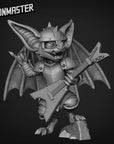 Heavy Metal Bats - 3d Printed Miniature by Goon Master Games