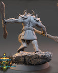 Syathar Nolko - Goreborn of Carcass Hollow - 3d Printed Miniature sculpted by Daybreak Miniatures