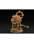 Samurai Celestial, Komainu Mount - Chosen of the Kami - 3d Printed Miniature by Dragon Trappers Lodge