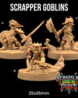 Scrapper Goblins - 3d Printed Miniature by Dragon Trappers Lodge