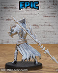 Atlantean Merfolk - 3d Printed Miniature Sculpted by Epic Miniatures