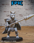 Beast Folk Tribe - 3d Printed Miniature Sculpted by Epic Miniatures