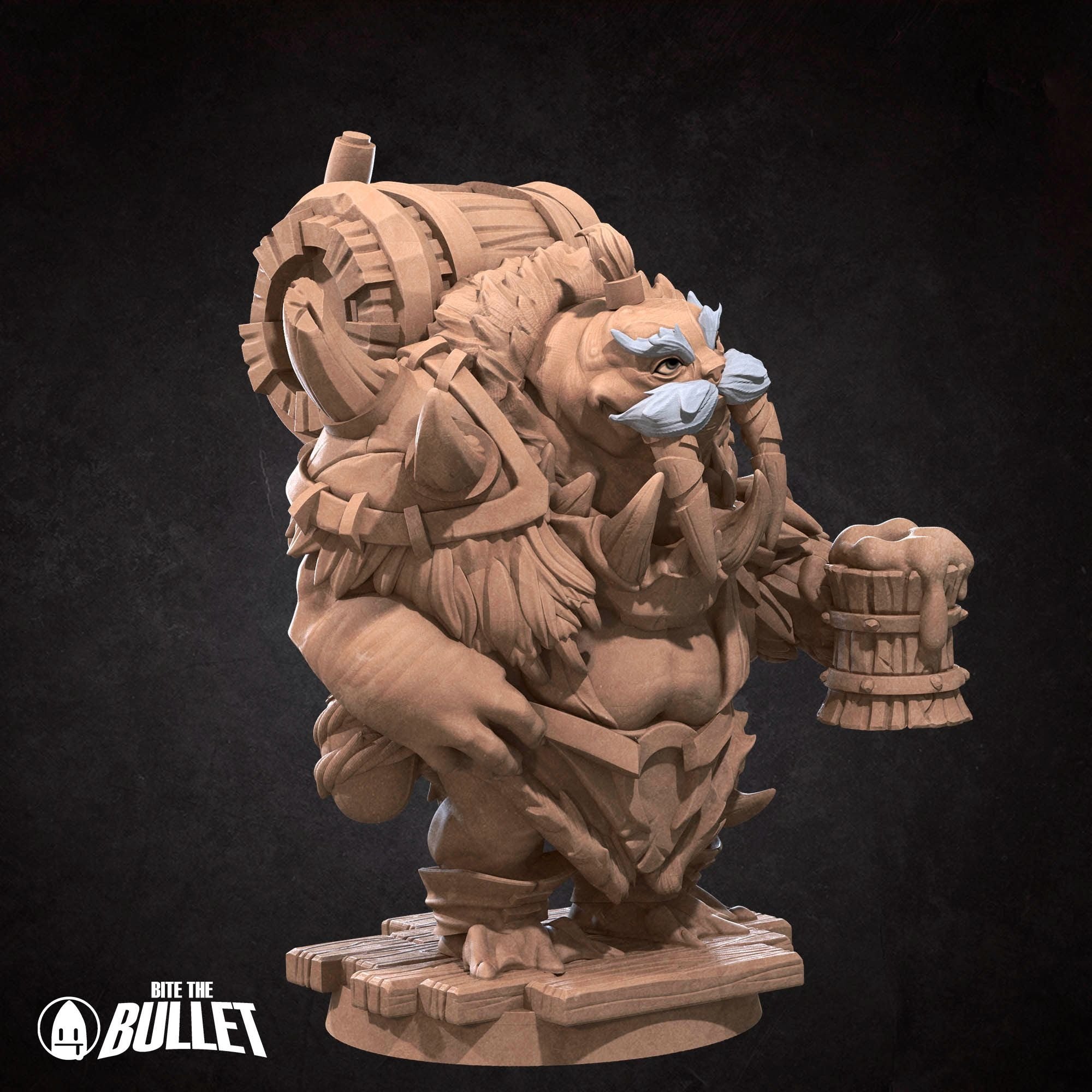 Walrus Mead Vendor - 3d Printed Miniature by Bite the Bullet