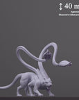 Displazr (Displacer Beast) - Fantastic Creatures - 3d Printed Miniature Sculpted by Cast N Play