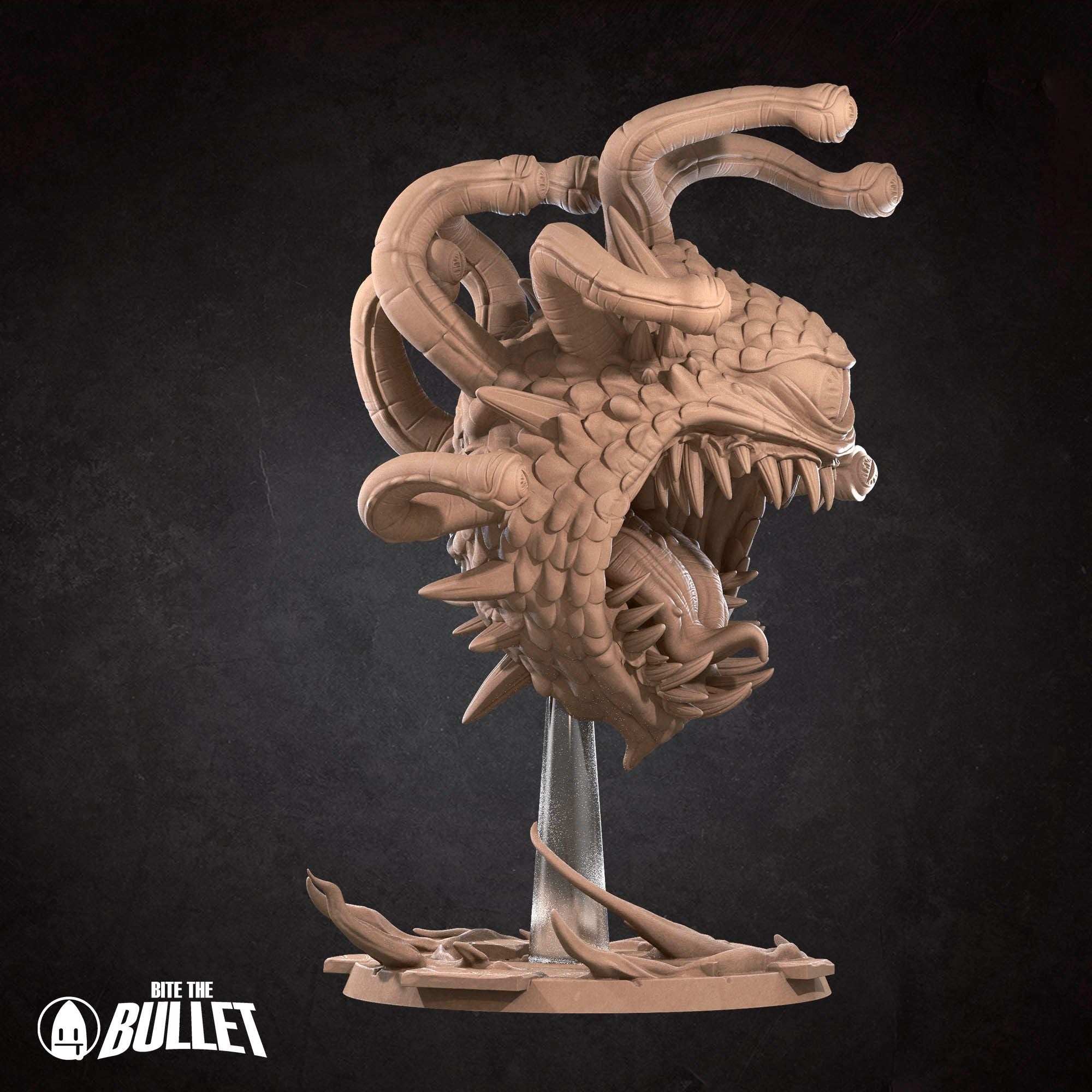 Beholder - Iconic Monsters - 3d Printed Miniature sculpted by Bite the Bullet