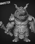 Shark Berzerkers - 3d Printed Miniature Sculpted by Goon Master Games