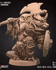 Owlfolk Barbarian - 3d Printed Miniature by Bite the Bullet