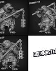 Platypus Heavy Warrior - 3d Printed Miniature by Goon Master Games