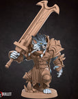 Worgen Warrior - 3d Printed Miniature by Bite the Bullet