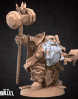 Dwarf High Priest - 3d Printed Miniature by Bite the Bullet