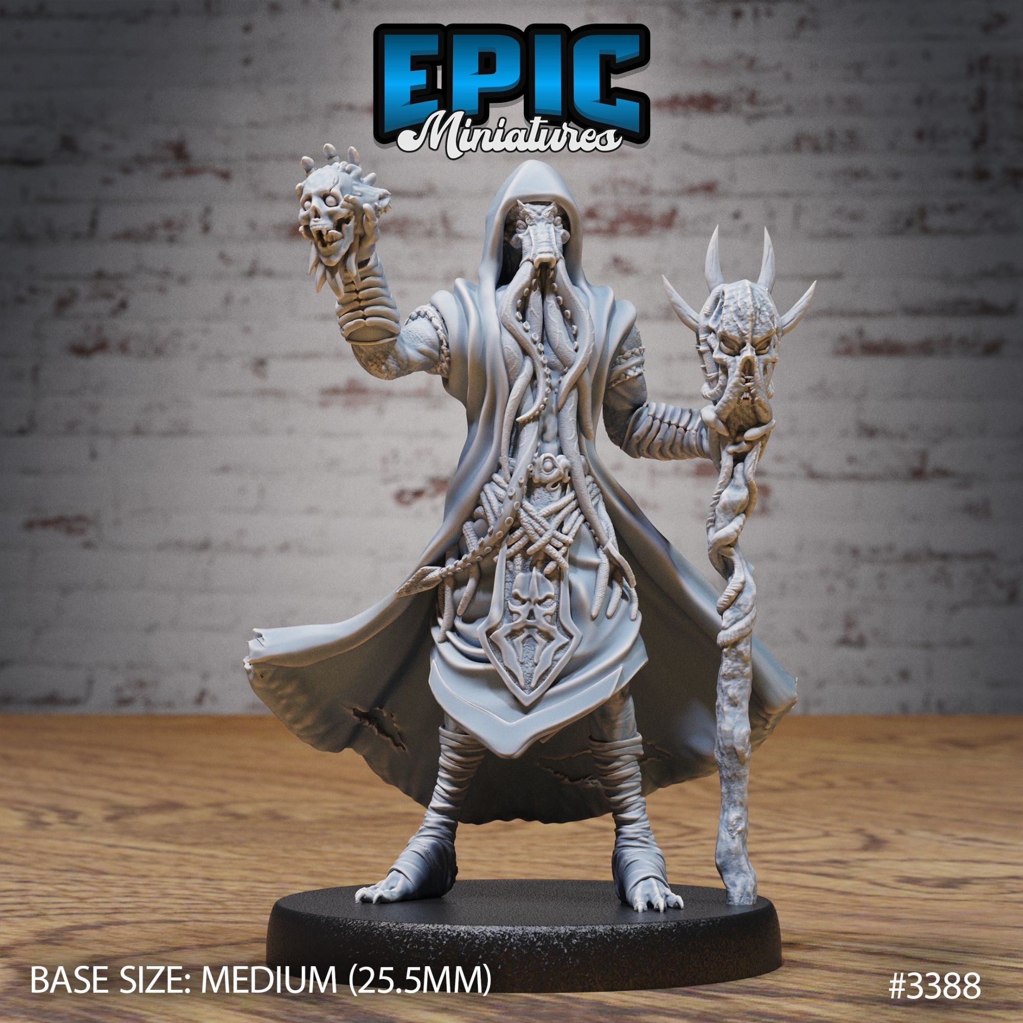 Mind Eater Cult Mage - 3d Printed by Epic Miniatures