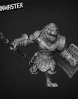 Lion Warriors / Gladiators - 3d Printed Miniature by Goon Master Games