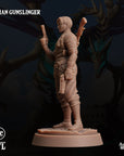 Human Gunslinger - Tomb of Extinction - 3d Printed Miniature by Arcane Minis