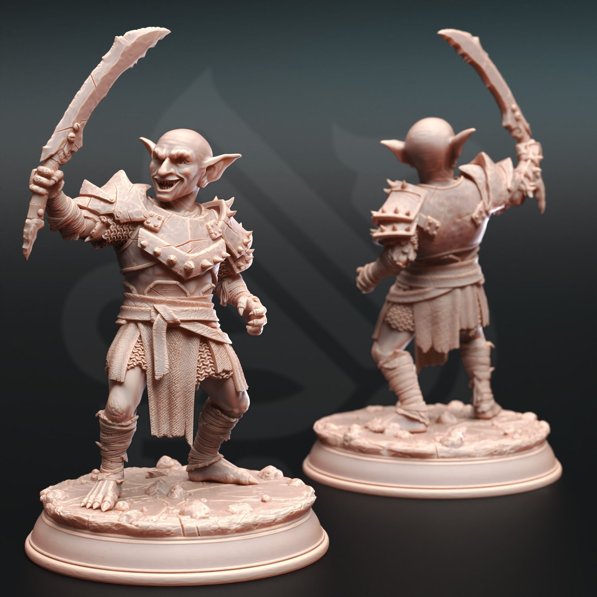 Urkadu Goblin Tribe - 3d Printed Miniature by DM Stash