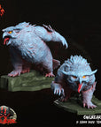 Feral Owlbears - 3d Printed Miniature by Crippled God Foundry