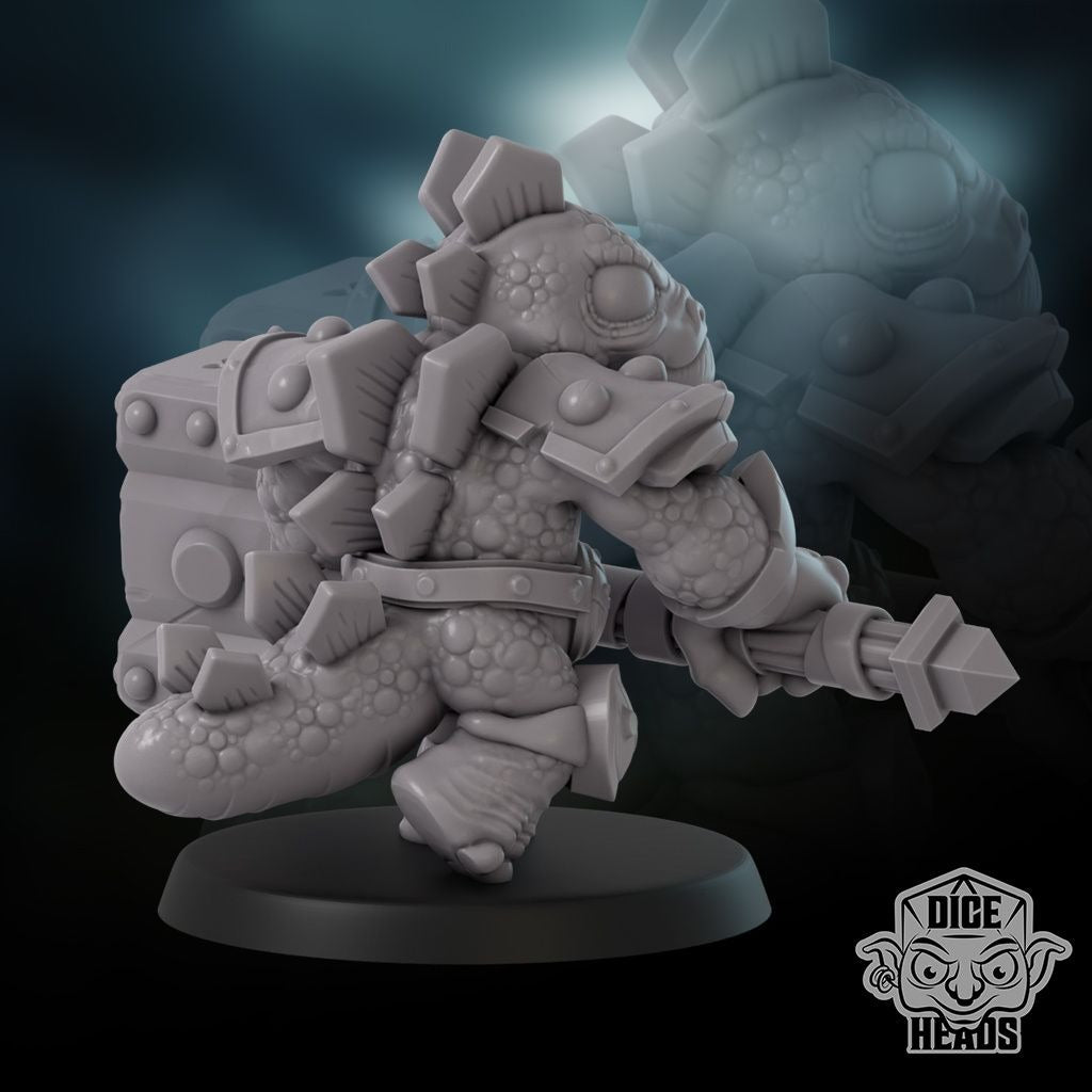 Stegosaurus Guild - 3d Printed Miniature by DiceHeads