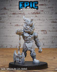 Fire Dwarf - 3d Printed by Epic Miniatures