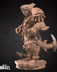 Sharkfolk Bandit Boss - 3d Printed Miniature by Bite the Bullet