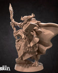 Dragonborn Sorcerer - 3d Printed Miniature sculpted by Bite the Bullet