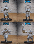 Rage Demon Asura - 3d Printed Miniature Sculpted by Epic Miniatures