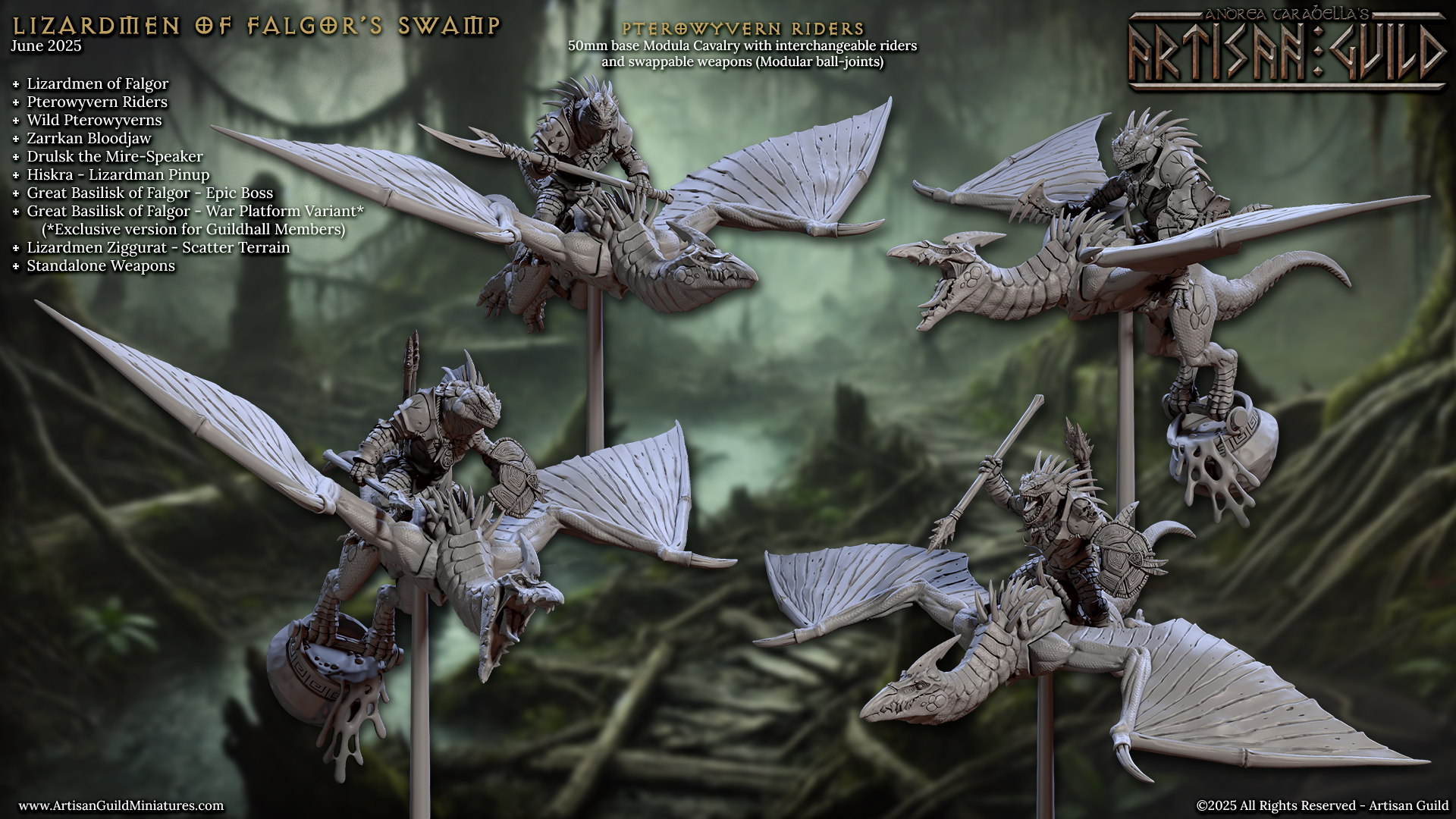 a bunch of different types of dragon figurines